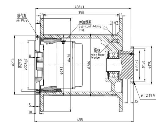 卷揚減速機JQL127A