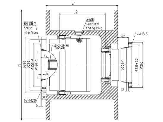 卷揚減速機(jī)JQL280